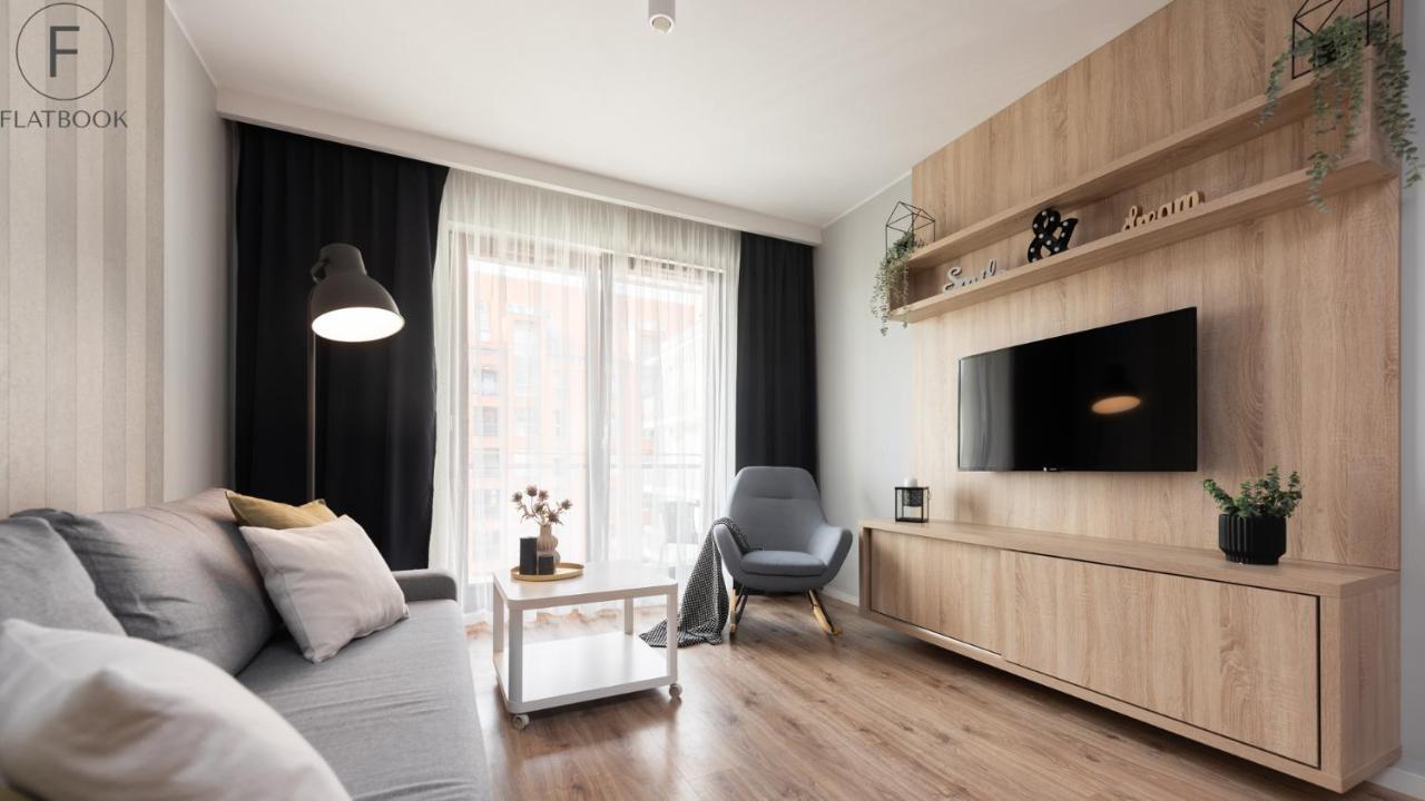 Flatbook - City Center Spa Apartments Motlawa Gdańsk Eksteriør billede