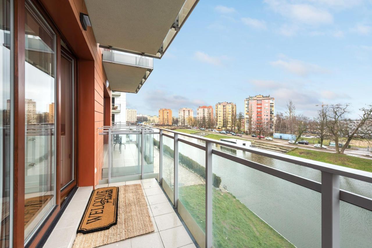 Flatbook - City Center Spa Apartments Motlawa Gdańsk Eksteriør billede