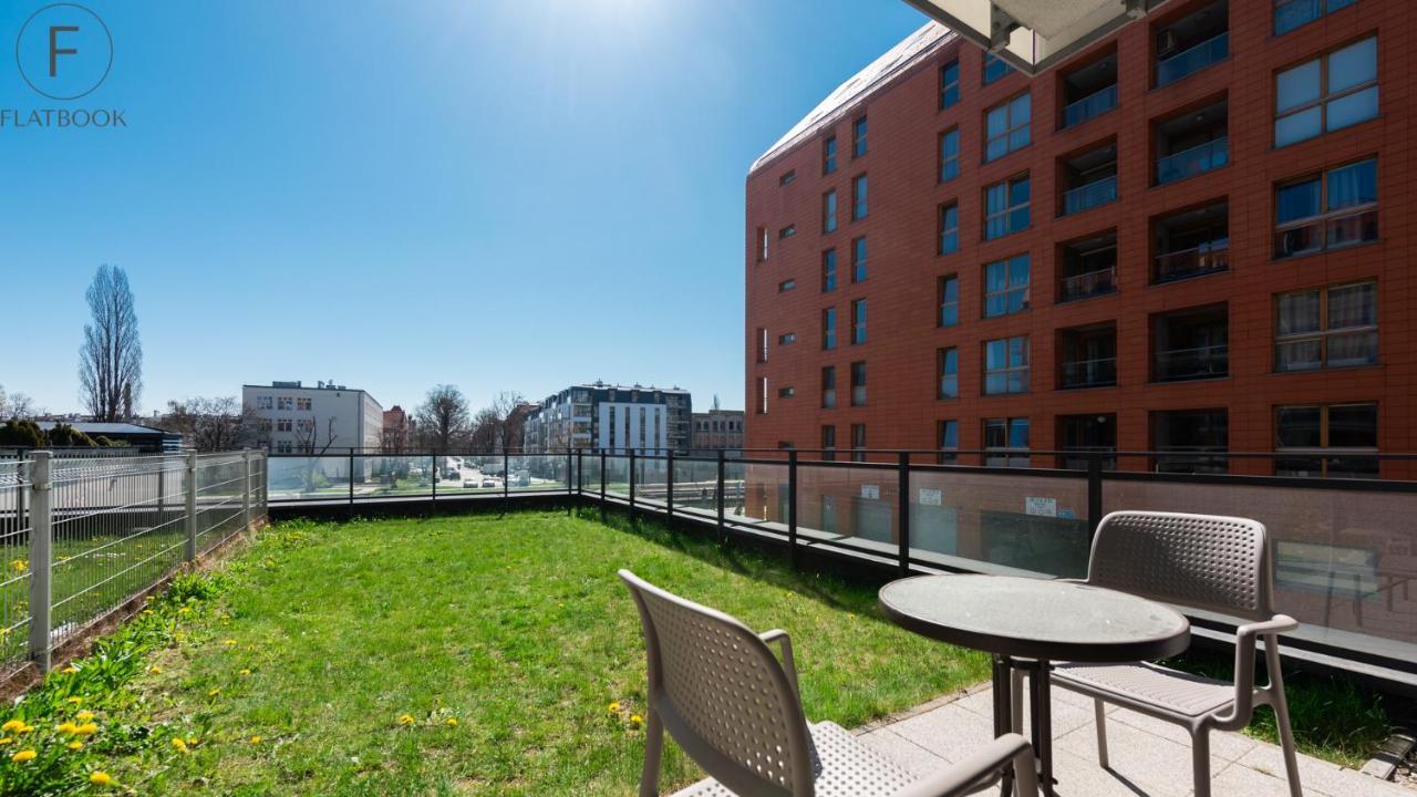 Flatbook - City Center Spa Apartments Motlawa Gdańsk Eksteriør billede