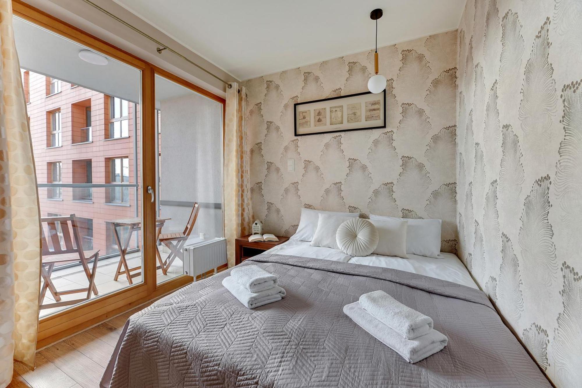 Flatbook - City Center Spa Apartments Motlawa Gdańsk Eksteriør billede