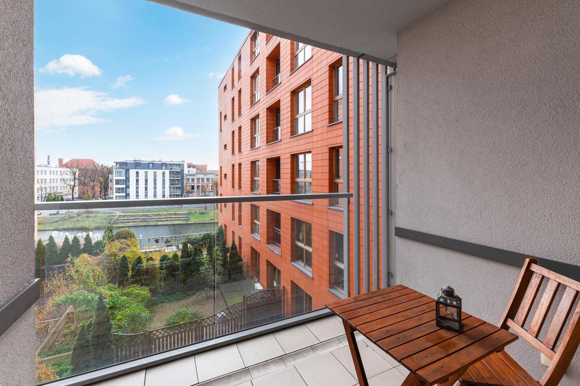 Flatbook - City Center Spa Apartments Motlawa Gdańsk Eksteriør billede