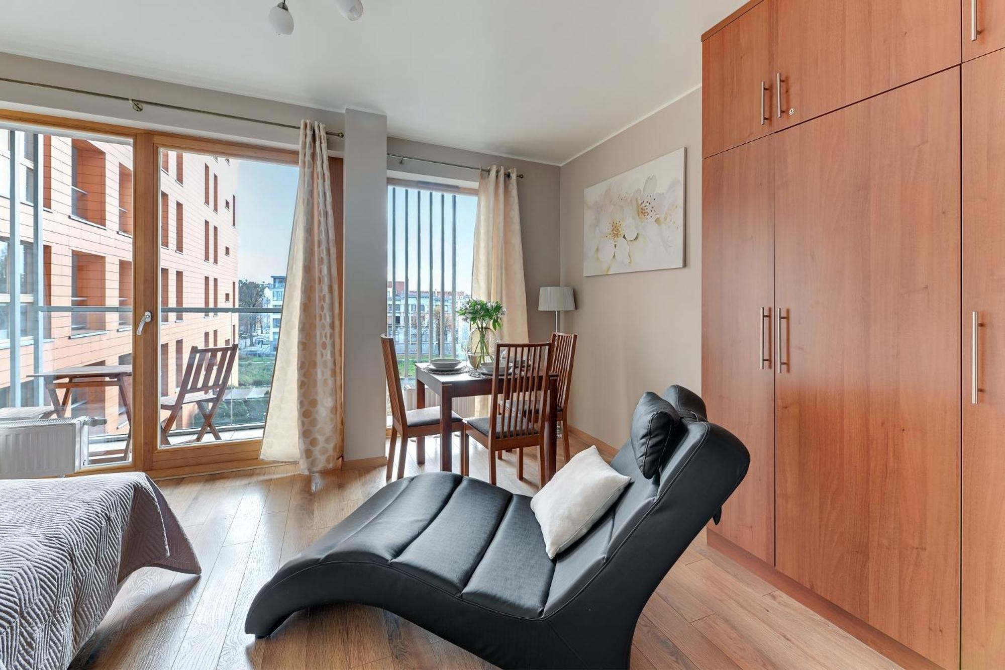 Flatbook - City Center Spa Apartments Motlawa Gdańsk Eksteriør billede
